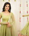 Liora Meadow Gleam Anarkali Suit Set