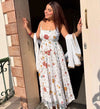 White Premium Anarkali Gown with Elegant Dupatta Set