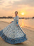 Jenisha White Stylish Anarkali Suit Set