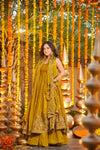 Vanya Haldi Yellow Anarkali Suit Set