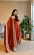 Diya Fenta Embroidered Anarkali Suit Set with Dupatta