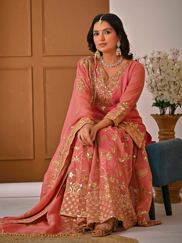 Jinal Designer Premium Sharara Suit Set