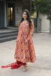 Charmi's Multi Coloured Anarkali Suit Set