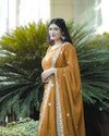 Nandani Brown Color Anarkali Suit Set