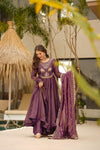 Sienna cosmo Slit Anarkali Premium Suit Set