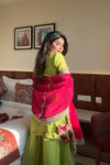 Vartika Neon Colour Sharara Suit