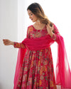 Nilam Rani Pink Kediya Style Designer Plazzo Pair