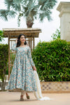 Sonam Multi Coloured Anarkali Suit Set