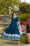 Zenny Embroidery Worked Anarkali Suit Set