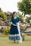 Zenny Embroidery Worked Anarkali Suit Set