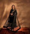 Aditi Premium Black Anarkali Suit Set