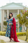 Radhika's Fancy Work Anarkali Suit Set