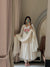 White Hand work Anarkali Suit Set with Dupatta Festive & Wedding Wear