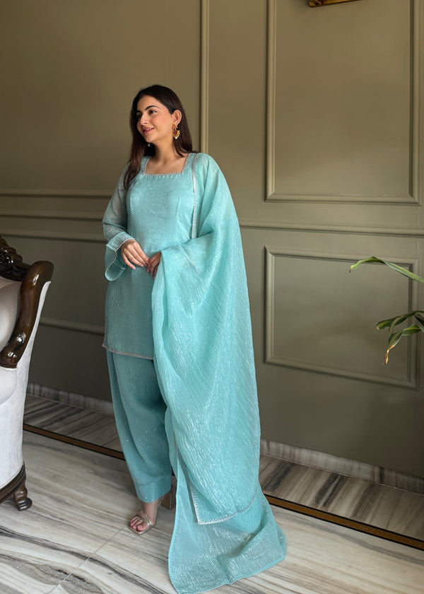 Designer Multicolor Ethnic Suit Set for Women