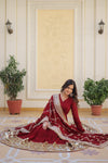 Anamika Premium Designer Readymade Gown With Dupatta Set