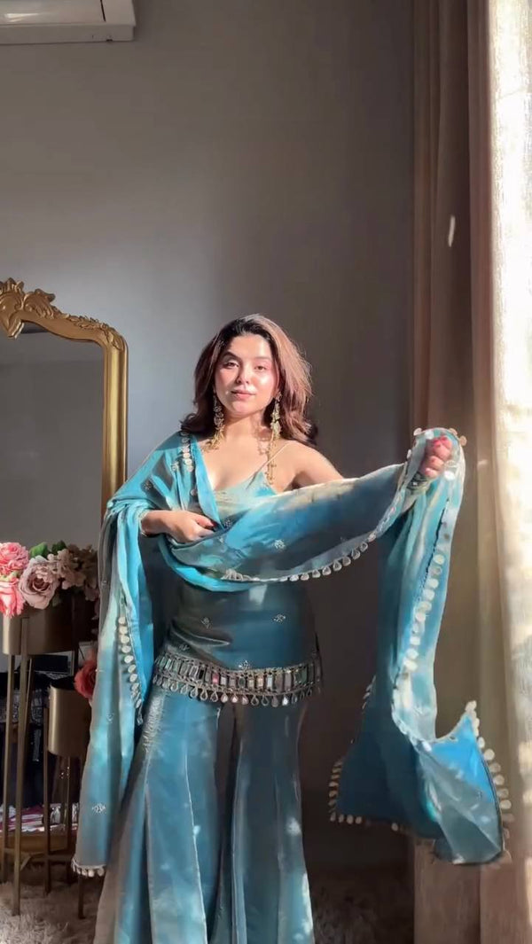 Afsana Fancy Luxury Anarkali Suit Set